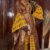 Robe en bazin siri broderie jaune