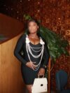 Robe bandage noire